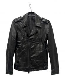 AMERICAN RAG CIE（アメリカンラグシー）の古着「レザージャケット」｜ブラック