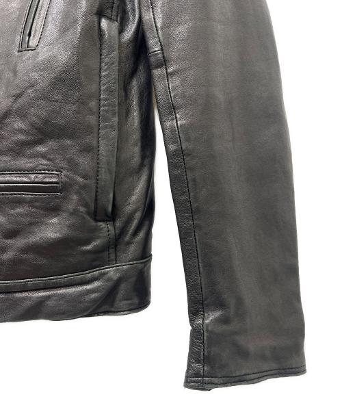 AMERICAN RAG CIE（アメリカンラグシー）AMERICAN RAG CIE (アメリカンラグシー) レザージャケット ブラック サイズ:１の古着・服飾アイテム
