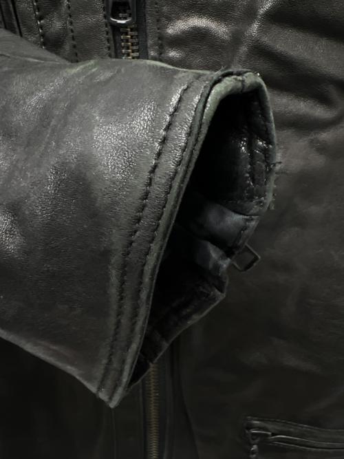 AMERICAN RAG CIE（アメリカンラグシー）AMERICAN RAG CIE (アメリカンラグシー) レザージャケット ブラック サイズ:１の古着・服飾アイテム
