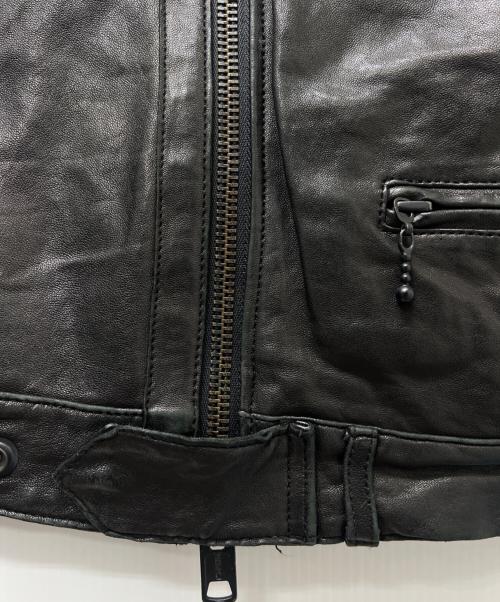 AMERICAN RAG CIE（アメリカンラグシー）AMERICAN RAG CIE (アメリカンラグシー) レザージャケット ブラック サイズ:１の古着・服飾アイテム