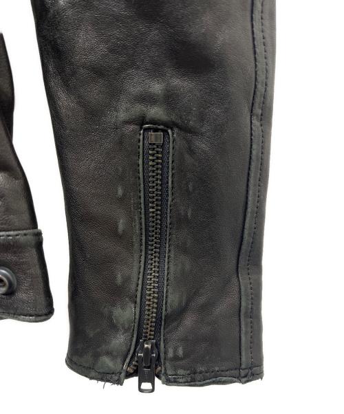 AMERICAN RAG CIE（アメリカンラグシー）AMERICAN RAG CIE (アメリカンラグシー) レザージャケット ブラック サイズ:１の古着・服飾アイテム