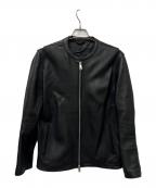UNITED TOKYOユナイテッドトーキョー）の古着「ラムレザーシングルライダース」｜ブラック