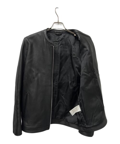 UNITED TOKYO（ユナイテッドトーキョー）UNITED TOKYO (ユナイテッドトーキョー) ラムレザーシングルライダース ブラック サイズ:3の古着・服飾アイテム