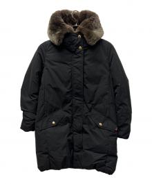 WOOLRICH×IENA（ウールリッチ×イエナ）の古着「コクーンエスキモーダウンコート」｜ブラック