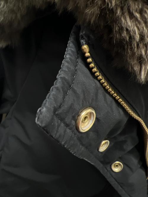 WOOLRICH（ウールリッチ）WOOLRICH (ウールリッチ) IENA (イエナ) コクーンエスキモーダウンコート ブラック サイズ:ＸＳの古着・服飾アイテム