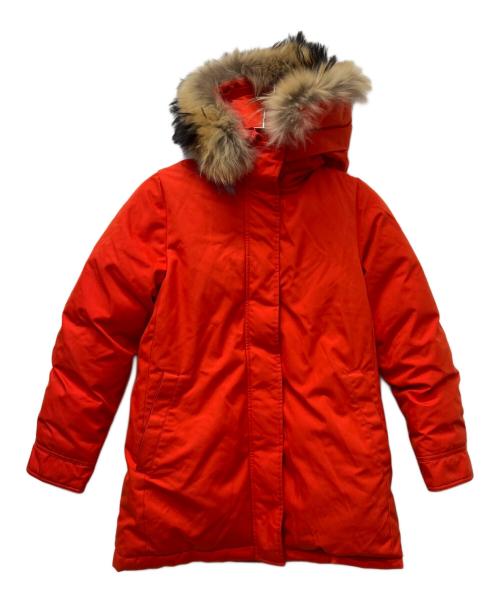 Pyrenex（ピレネックス）Pyrenex (ピレネックス) ダウンジャケット オレンジ サイズ:４２の古着・服飾アイテム