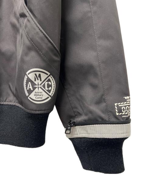 AVIREX（アヴィレックス）AVIREX (アヴィレックス) コンビネーションシースルージャケット ブラック サイズ:ＸＬの古着・服飾アイテム