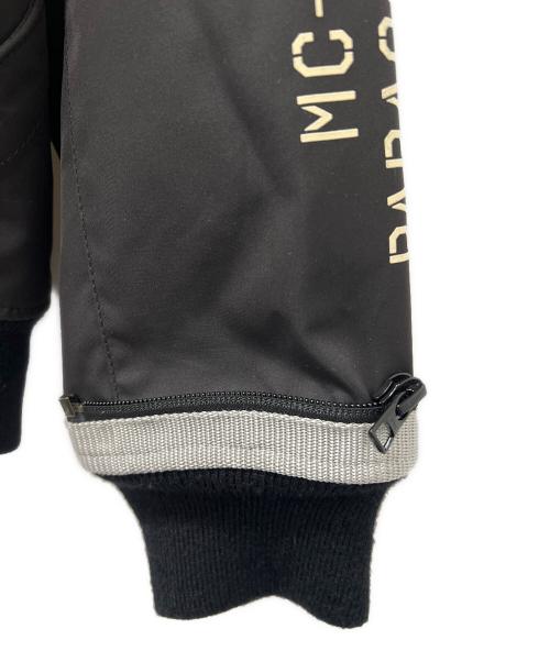 AVIREX（アヴィレックス）AVIREX (アヴィレックス) コンビネーションシースルージャケット ブラック サイズ:ＸＬの古着・服飾アイテム