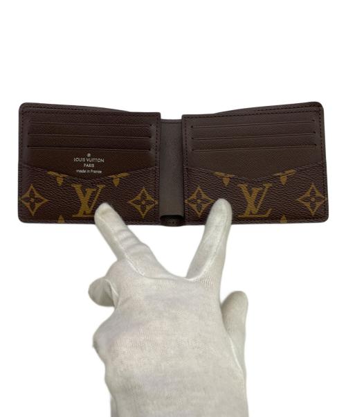 LOUIS VUITTON（ルイ ヴィトン）LOUIS VUITTON (ルイ ヴィトン) ポルトフォイユスレンダー ブルーの古着・服飾アイテム