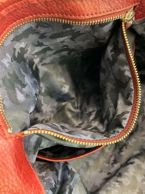 aniary（アニアリ）aniary (アニアリ) シュリンクレザートートバッグ レッドの古着・服飾アイテム