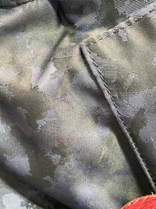 aniary（アニアリ）aniary (アニアリ) シュリンクレザートートバッグ レッドの古着・服飾アイテム