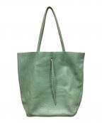 MARLONマロン）の古着「レザートートバッグ」｜グリーン