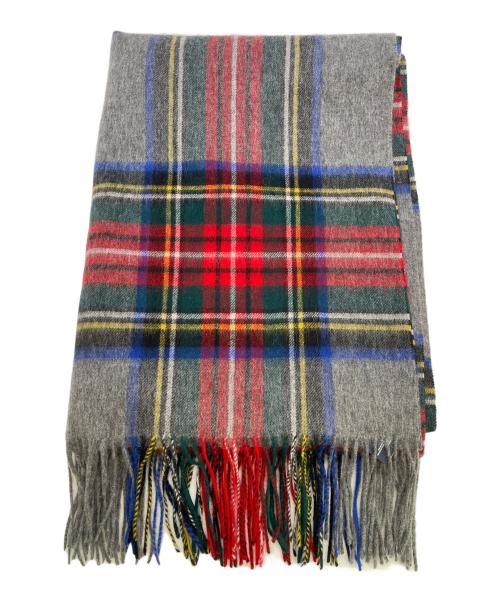 JOHNSTONS OF ELGIN（ジョンストンズオブエルガン）JOHNSTONS OF ELGIN (ジョンストンズオブエルガン) カシミヤマフラー マルチカラーの古着・服飾アイテム