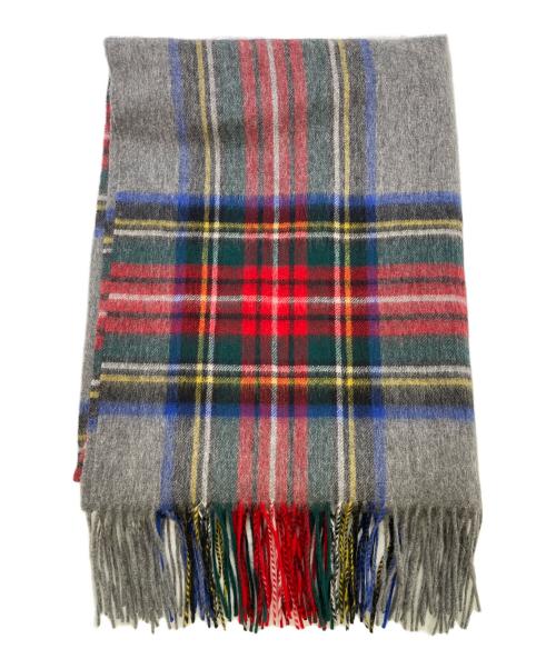 JOHNSTONS OF ELGIN（ジョンストンズオブエルガン）JOHNSTONS OF ELGIN (ジョンストンズオブエルガン) カシミヤマフラー マルチカラーの古着・服飾アイテム