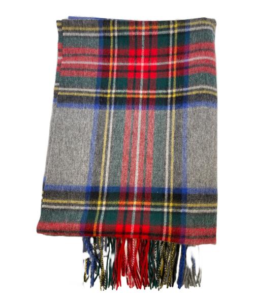 JOHNSTONS OF ELGIN（ジョンストンズオブエルガン）JOHNSTONS OF ELGIN (ジョンストンズオブエルガン) カシミヤマフラー マルチカラーの古着・服飾アイテム