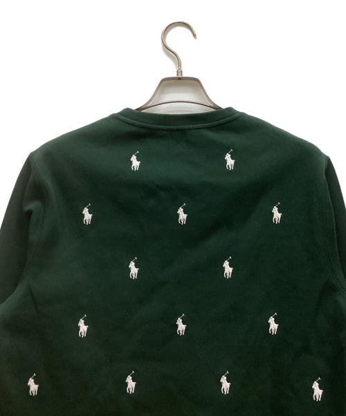POLO RALPH LAUREN（ポロ・ラルフローレン）POLO RALPH LAUREN (ポロ・ラルフローレン) スウェット グリーン サイズ:Mの古着・服飾アイテム