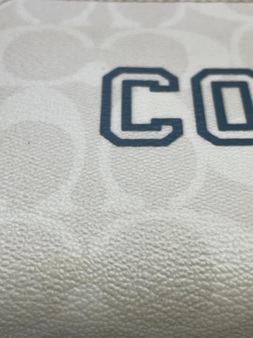 COACH（コーチ）COACH Long Zip Around Wallet In Signature Canvas With Varsity Motif(ロングジップアラウンドウォレット インシグネチャーキャンバス ウィズヴァーシティモチーフ)の古着・服飾アイテム