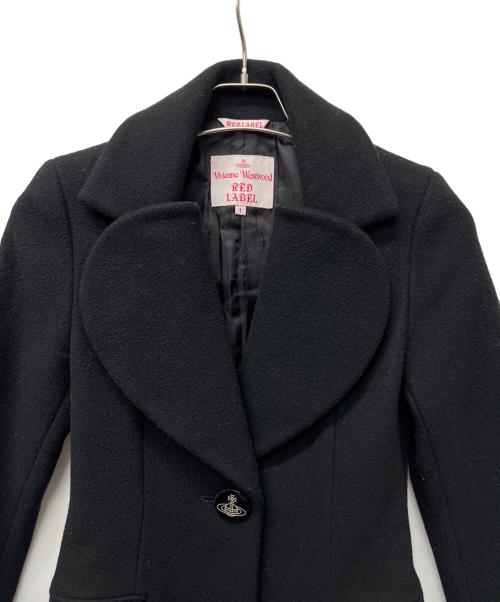 Vivienne Westwood RED LABEL（ヴィヴィアンウエストウッドレッドレーベル）Vivienne Westwood RED LABEL (ヴィヴィアンウエストウッドレッドレーベル) ウールジャケット ブラック サイズ:１の古着・服飾アイテム
