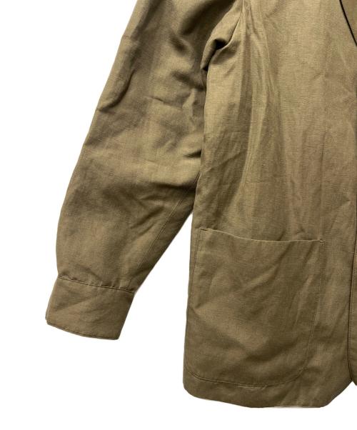 MARGARET HOWELL（マーガレットハウエル）MARGARET HOWELL (マーガレットハウエル) テーラードジャケット オリーブ サイズ:Ｓの古着・服飾アイテム