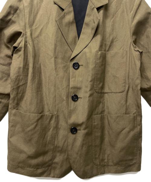 MARGARET HOWELL（マーガレットハウエル）MARGARET HOWELL (マーガレットハウエル) テーラードジャケット オリーブ サイズ:Ｓの古着・服飾アイテム