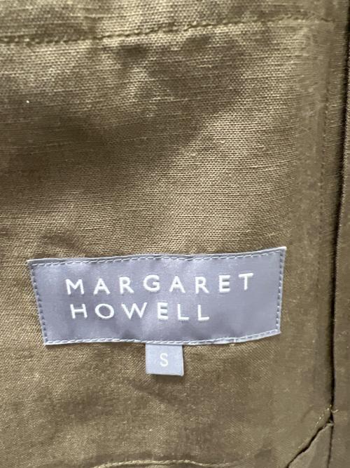 MARGARET HOWELL（マーガレットハウエル）MARGARET HOWELL (マーガレットハウエル) テーラードジャケット オリーブ サイズ:Ｓの古着・服飾アイテム