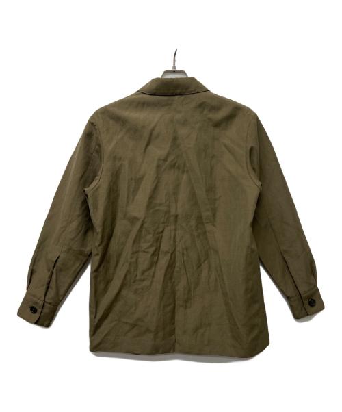 MARGARET HOWELL（マーガレットハウエル）MARGARET HOWELL (マーガレットハウエル) テーラードジャケット オリーブ サイズ:Ｓの古着・服飾アイテム