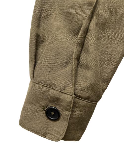 MARGARET HOWELL（マーガレットハウエル）MARGARET HOWELL (マーガレットハウエル) テーラードジャケット オリーブ サイズ:Ｓの古着・服飾アイテム