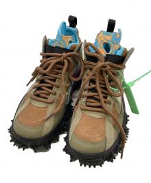 NIKE×OFFWHITE（ナイキ×オフホワイト）の古着「Terra Forma "Matte Olive"」｜ベージュ×パープル