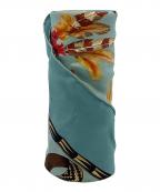 HERMESエルメス）の古着「カレ　90　BRAZIL」｜スカイブルー