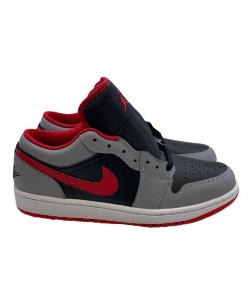 NIKE（ナイキ）NIKE (ナイキ) AIR JORDAN 1 LOW グレー×ブラック サイズ:cm27.5の古着・服飾アイテム
