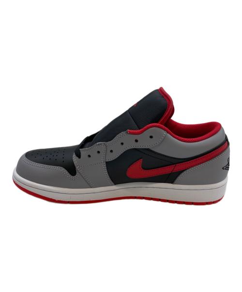 NIKE（ナイキ）NIKE (ナイキ) AIR JORDAN 1 LOW グレー×ブラック サイズ:cm27.5の古着・服飾アイテム