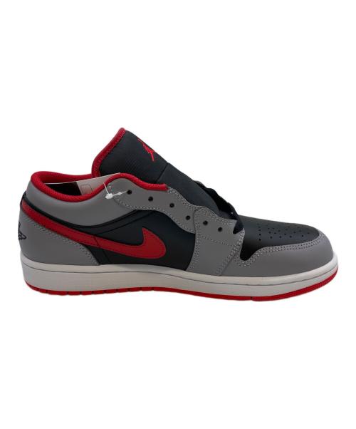 NIKE（ナイキ）NIKE (ナイキ) AIR JORDAN 1 LOW グレー×ブラック サイズ:cm27.5の古着・服飾アイテム