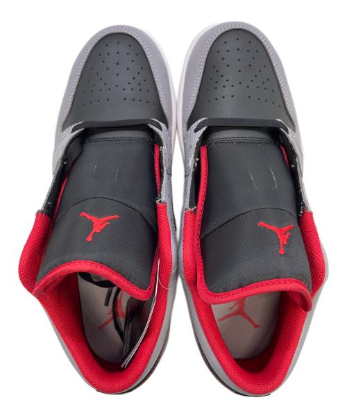 NIKE（ナイキ）NIKE (ナイキ) AIR JORDAN 1 LOW グレー×ブラック サイズ:cm27.5の古着・服飾アイテム