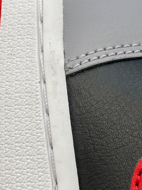 NIKE（ナイキ）NIKE (ナイキ) AIR JORDAN 1 LOW グレー×ブラック サイズ:cm27.5の古着・服飾アイテム