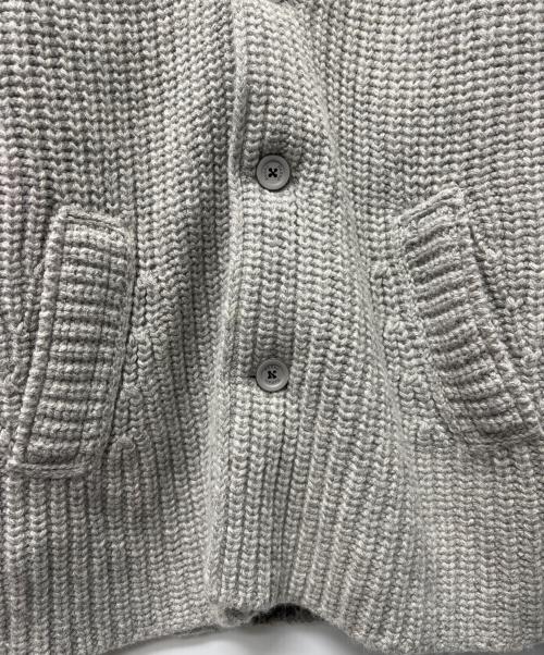 HERNO（ヘルノ）HERNO (ヘルノ) 中綿ニットコート グレー サイズ:５４の古着・服飾アイテム