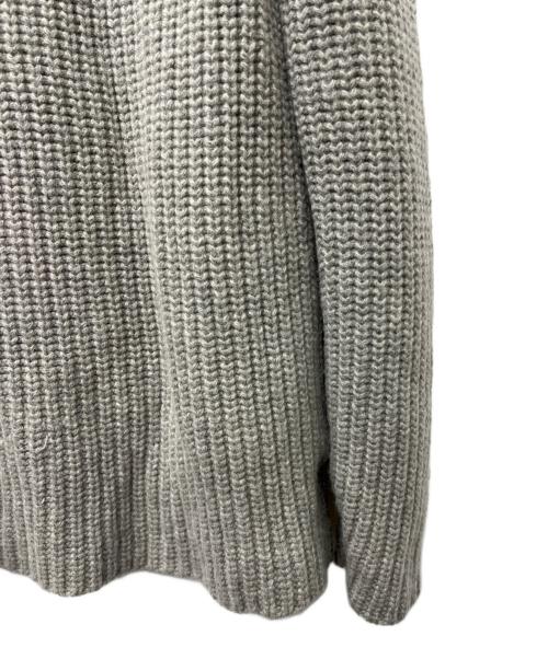 HERNO（ヘルノ）HERNO (ヘルノ) 中綿ニットコート グレー サイズ:５４の古着・服飾アイテム