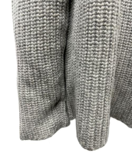 HERNO（ヘルノ）HERNO (ヘルノ) 中綿ニットコート グレー サイズ:５４の古着・服飾アイテム