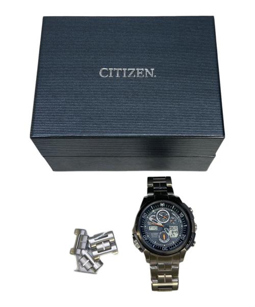 CITIZEN（シチズン）CITIZEN (シチズン) 腕時計 アテッサ ブラックの古着・服飾アイテム
