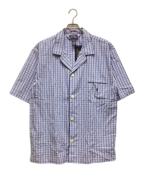 POLO RALPH LAUREN（ポロ・ラルフローレン）POLO RALPH LAUREN (ポロ・ラルフローレン) 半袖シャツ ブルー サイズ:M 未使用品の古着・服飾アイテム