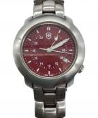 VICTORINOXビクトリノックス）の古着「リストウォッチ」｜レッド