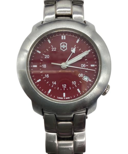 VICTORINOX（ビクトリノックス）VICTORINOX (ビクトリノックス) リストウォッチ レッドの古着・服飾アイテム