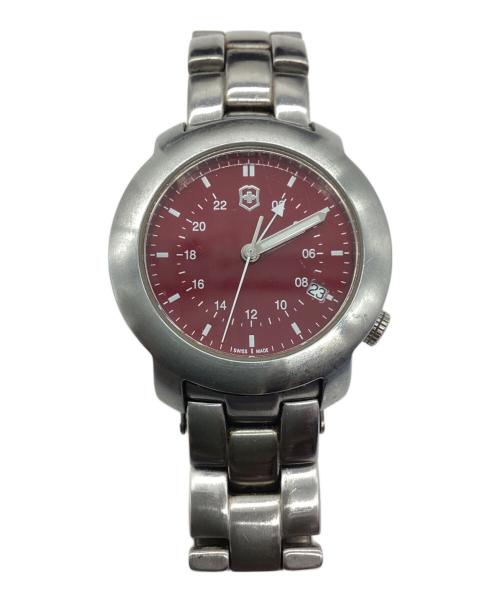 VICTORINOX（ビクトリノックス）VICTORINOX (ビクトリノックス) リストウォッチ レッドの古着・服飾アイテム