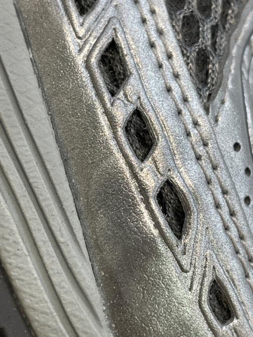 NEW BALANCE（ニューバランス）NEW BALANCE (ニューバランス) スニーカー シルバー サイズ:26.5JPNの古着・服飾アイテム