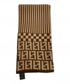 FENDIフェンディ）の古着「マフラー」｜ブラウン