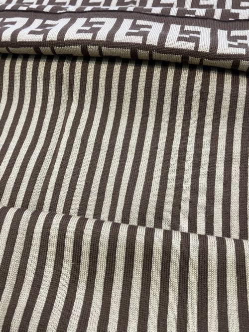 FENDI（フェンディ）FENDI (フェンディ) マフラー ブラウンの古着・服飾アイテム