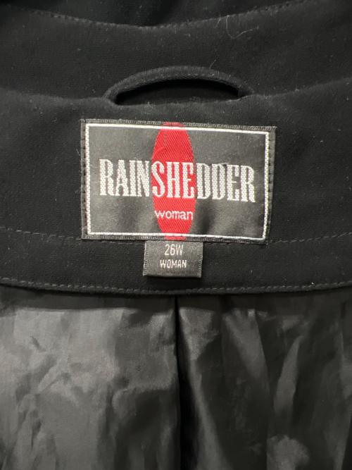 RAIN SHEDDER（レインシェダー）RAIN SHEDDER (レインシェダー) フーデッドコート ブラック サイズ:２６の古着・服飾アイテム