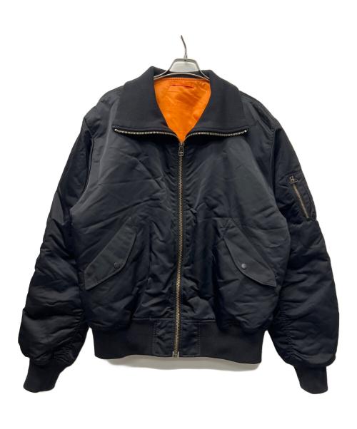 JOHN LAWRENCE SULLIVAN（ジョン ローレンス サリバン）JOHN LAWRENCE SULLIVAN (ジョン ローレンス サリバン) ブルゾン ブラック サイズ:Ｍの古着・服飾アイテム