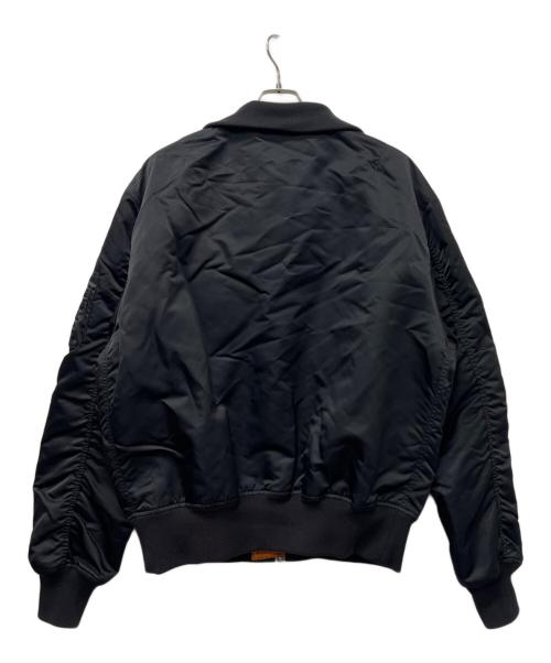 JOHN LAWRENCE SULLIVAN（ジョン ローレンス サリバン）JOHN LAWRENCE SULLIVAN (ジョン ローレンス サリバン) ブルゾン ブラック サイズ:Ｍの古着・服飾アイテム