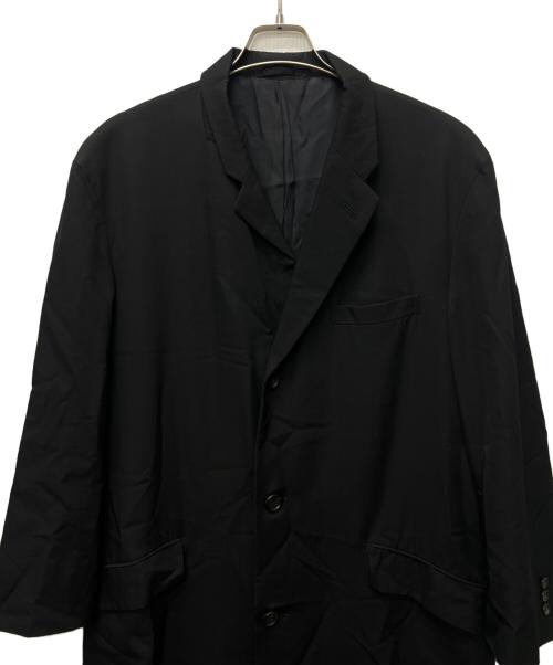 COMME des GARCONS HOMME（コムデギャルソン オム）COMME des GARCONS HOMME (コムデギャルソン オム) ステンカラーコート ブラック サイズ:Ｍの古着・服飾アイテム
