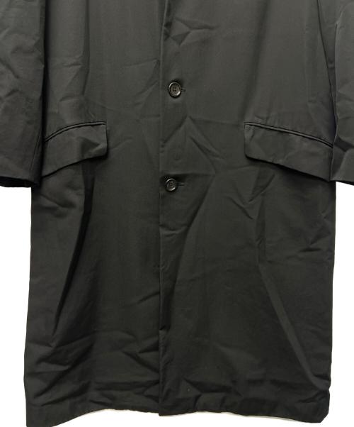 COMME des GARCONS HOMME（コムデギャルソン オム）COMME des GARCONS HOMME (コムデギャルソン オム) ステンカラーコート ブラック サイズ:Ｍの古着・服飾アイテム